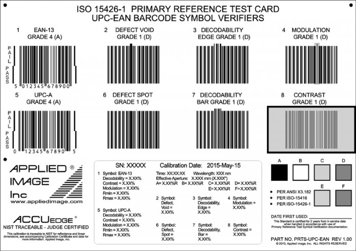 Applied Image Announcing the NEW ISO-15426-1 Primary Reference