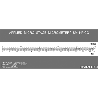 Stage Micrometer Measuring Scales