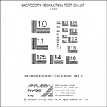 Microscope Resolution Test Chart Target